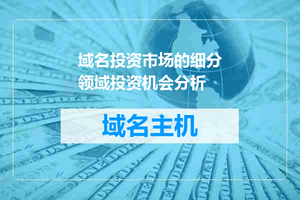 域名投资市场的细分领域投资机会分析