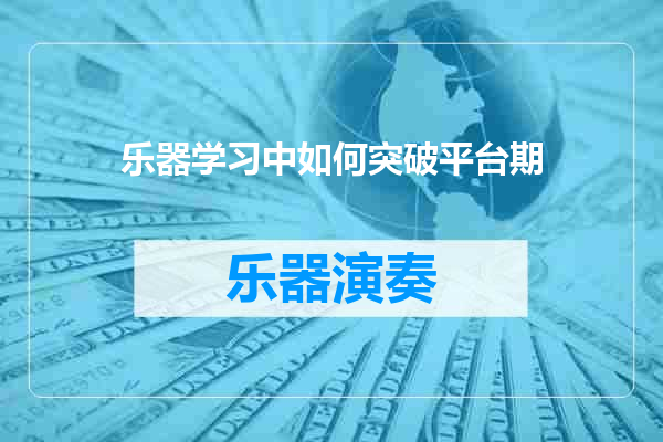 乐器学习中如何突破平台期